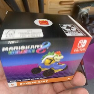 McDonald's Happy Meal 2024 Mario Kart Deluxe #9 BOWSER KART Toy New